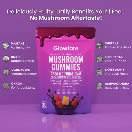 Brain Boosting Mushroom Gummies