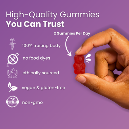 Brain Boosting Mushroom Gummies