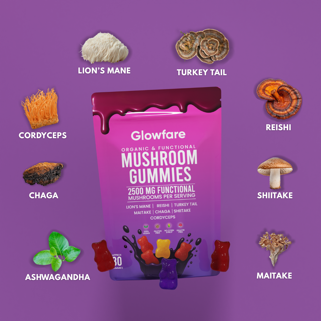 Brain Boosting Mushroom Gummies