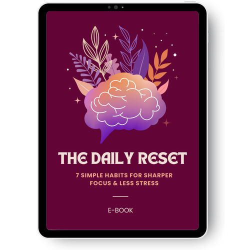 FREE - SHARPER FOCUS & LESS STRESS E-BOOK